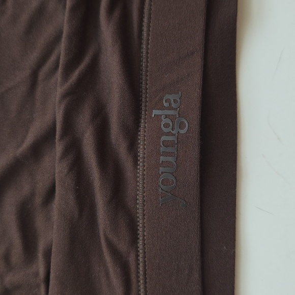 YoungLA Chocolate Brown Sports Bra Small G103 - Picture 4 of 4